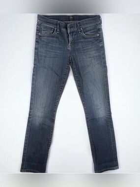 Citizens of Humanity Ava Jeans Size 30 Low Rise Straight Leg Medium Wash Denim